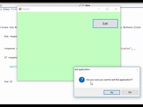 Video: How To Close A Program From Visual Basic