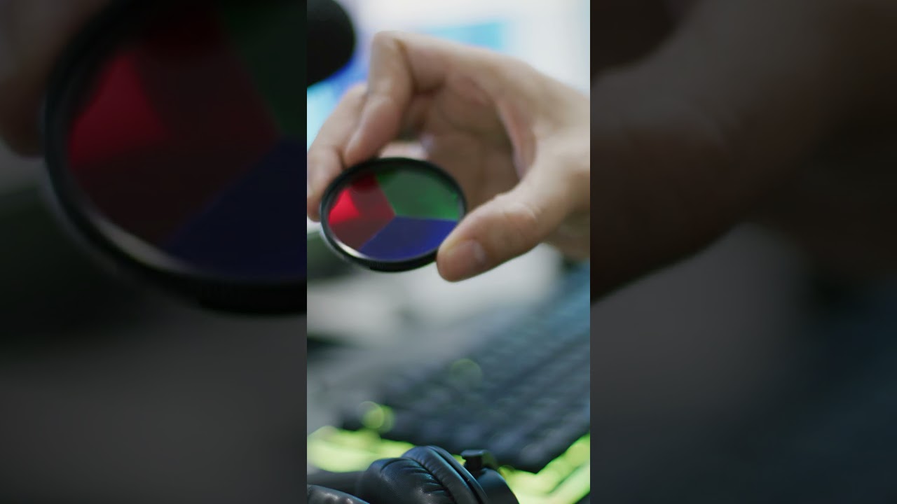 What Does A Red Blue Green Photo Filter 