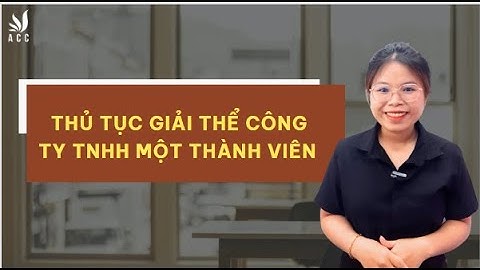 Cty tnhh một thành viên là gì năm 2024