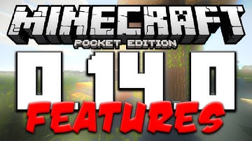 MCPE 0.14.0 FEATURES | BETA GAMEPLAY | Minecraft PE (Pocket Edition)