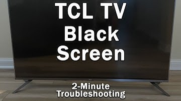 TCL TV Black Screen WITH Sound | Sound But NO Picture | 10-Min Fixes