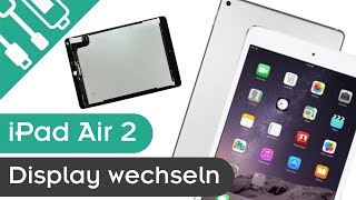 iPad Air 2 LCD Ersatzdisplay Weiss (A1566, A1567) Video