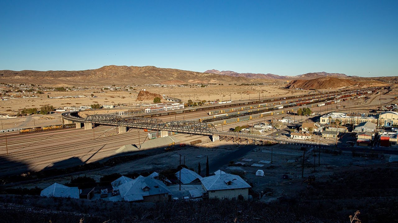High Above Barstow Yard 2