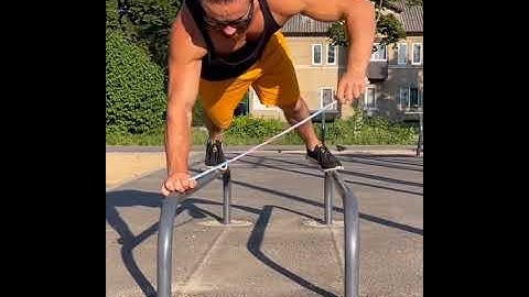 3 stick One pushup challenge🔥 #shorts #strengthsoul #youtubeshorts