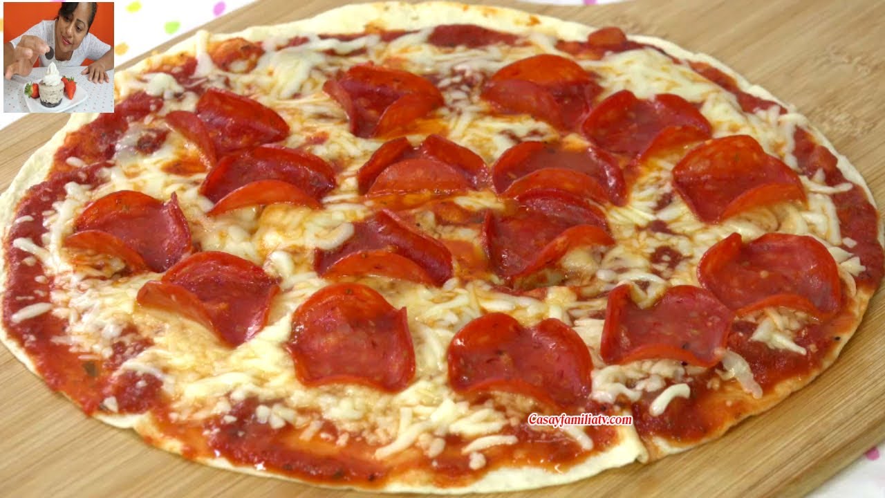Pizza Sin Horno Ingredientes Pizza Sin Horno Ingredientes