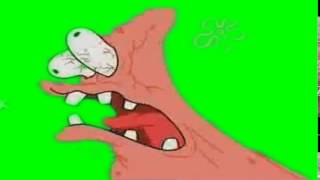 SpongeBob Green Screen: Patrick Being Beaten Up