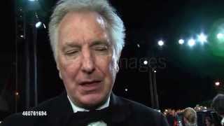 INTERVIEW: Alan Rickman at the Red Carpet of The Imitation Game in Marrakech 2014