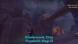 ESO Clockwork City Treasure Map II, Location, The Elder Scrolls Online, Treasure Map 2 Wealth