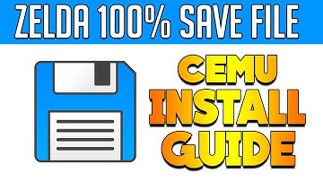 Cemu 1.11.2 | BotW 100% Save | Install Guide