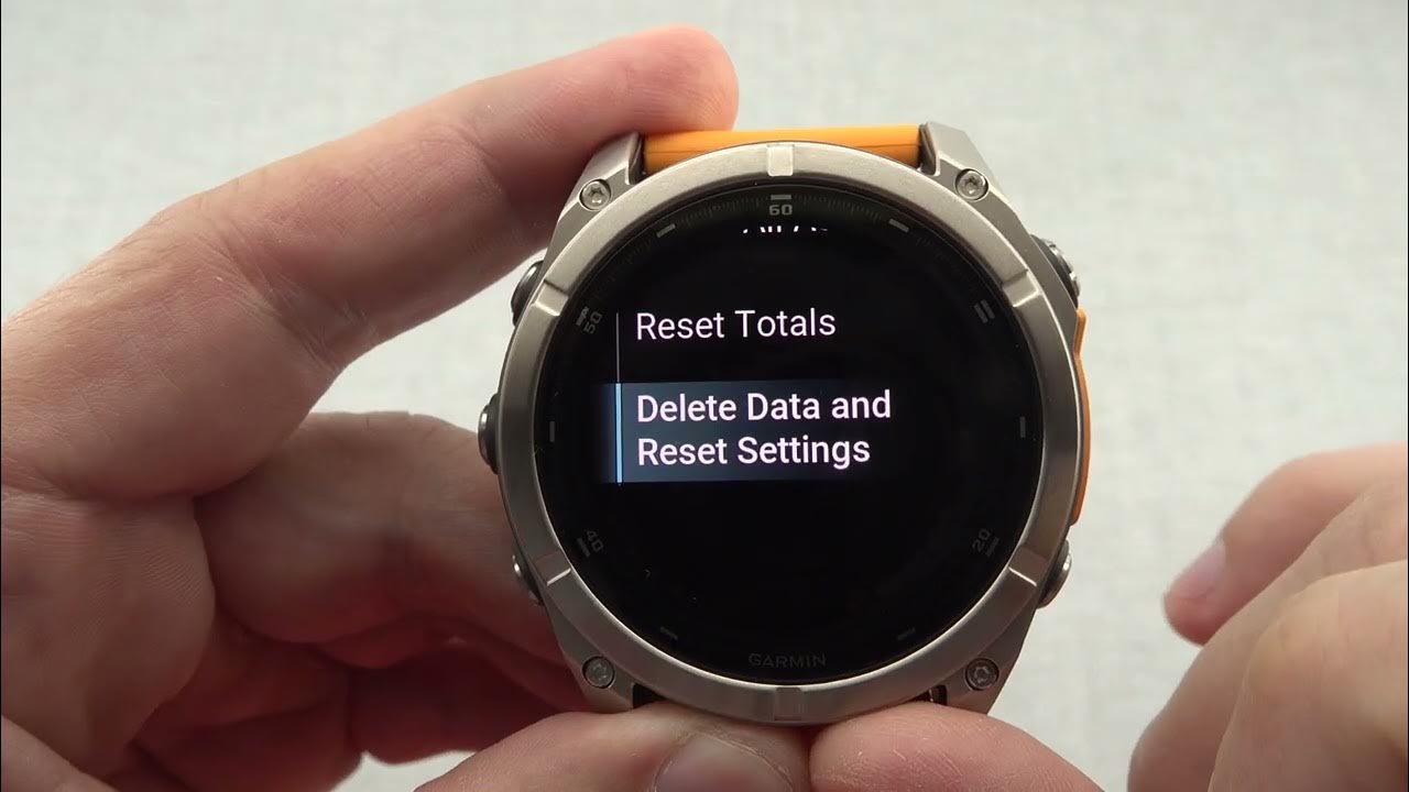 how-to-reset-garmin-fenix-8-51mm-youtube