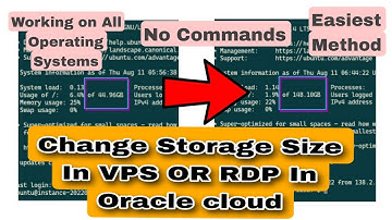 How to Increase Oracle Cloud VPS Storage Size