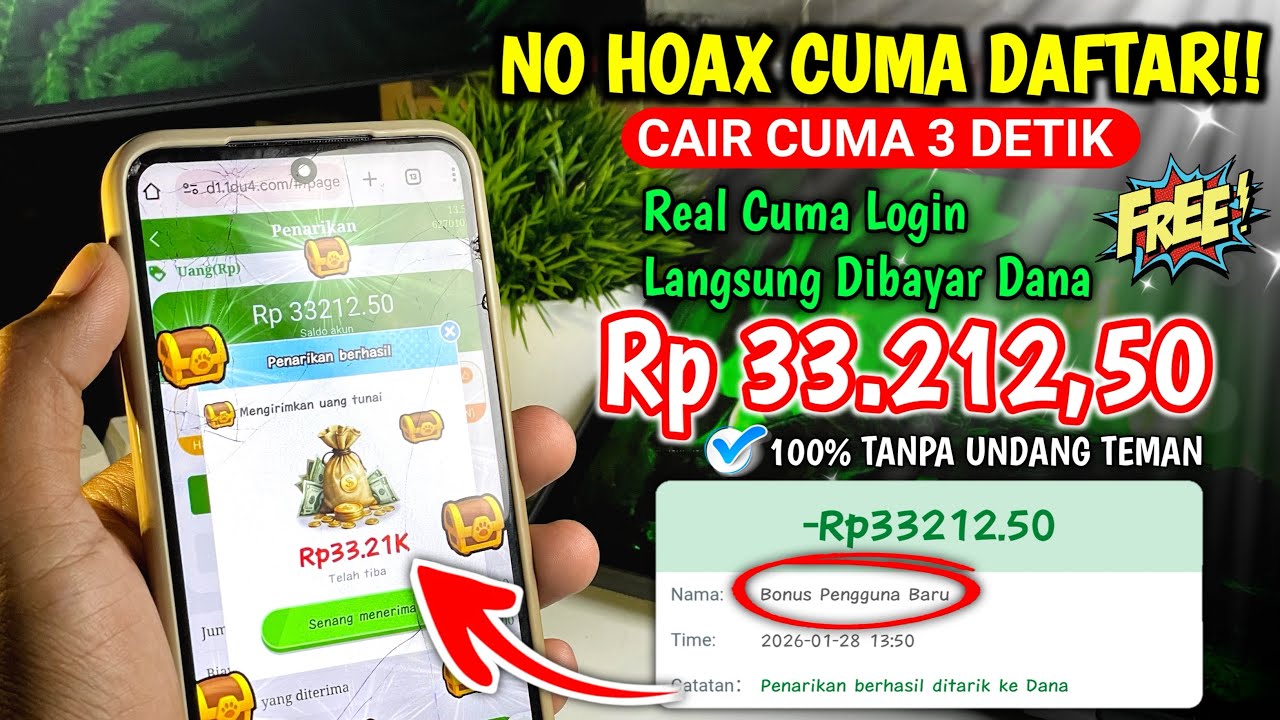 MIRIP APLIKASI MELOLO!! APLIKASI PENGHASIL UANG 2026 | APLIKASI PENGHASIL SALDO DANA TERCEPAT 2026