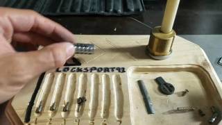 [24] Mul T Lock interactive, my vey first dimple lock, picked and gutted!
