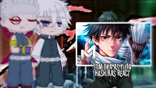 ♪Hashiras react Tomioka as Yuta | 🇧🇷 | @M4rkim | Pedido! | YzuKi Sano