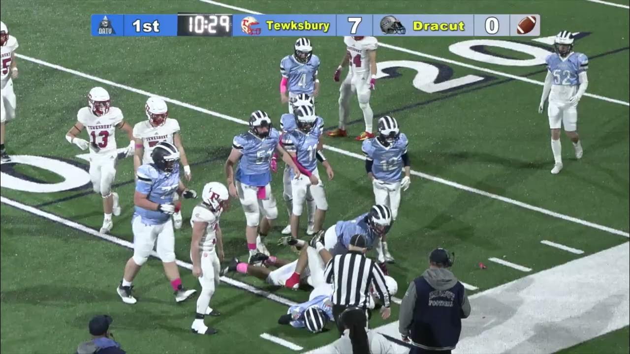 Dracut Football vs. Tewksbury 102122 YouTube