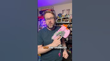 The Nerf D. Va blaster is a great prop style blaster #toys #cooltoys #nerf #overwatch