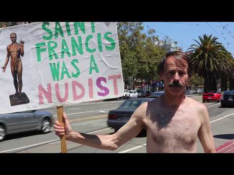 Nudist Parade. Summer of love. San Fransicko