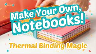 The FASTEST Way to Bind a Book (Under 5 Minutes!)