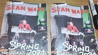 Signing My New Art Magazine - The Sean Ward Show