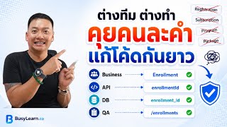 พูดคนละภาษาในทีม = Architecture พัง | Ubiquitous Language แบบเข้าใจง่าย  (API Design : EP06)