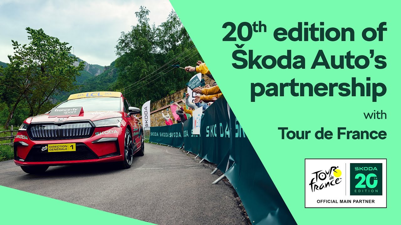 20th edition of Škoda Auto's partnership with Tour de France 