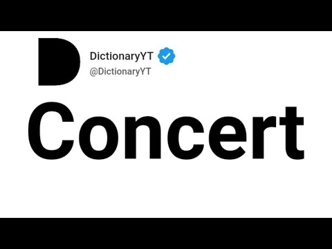 Concert Meaning In Urdu - YouTube