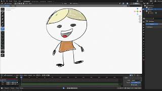 Гайд как нарисовать Саню в Blender!!!