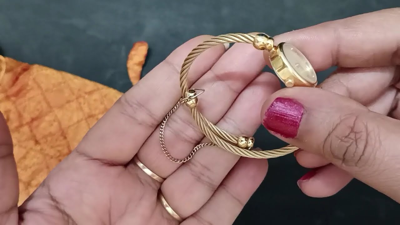 Titan Raga Gold-Plated Women’s Watch 💛 | Elegant Luxury Watch Under ₹5000!