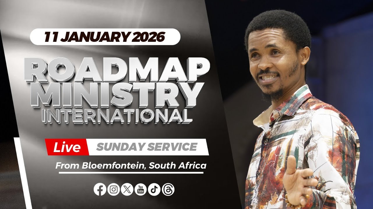 Roadmap Ministry International LIVE Sunday Service with Apostle David - 11.01.2026