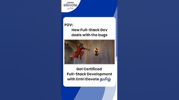 The Baahubali #FullStackDeveloper #EntriElevateTamil #shorts