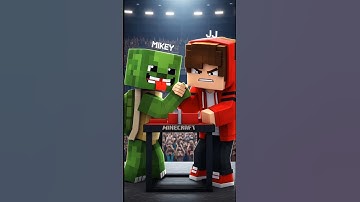JJ vs Mikey #minecraft #shorts#jj#mikey