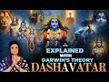 DASHAVATAR EXPLAINED: 10 VISHNU Avatars & Darwin's Theory of Evolution | Realm With Deepika
