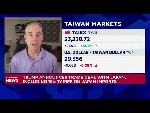 Japan's US trade deal doesn't seem great, Taiwan is a potential negative surprise for the markets Episode cover