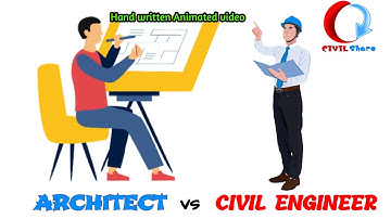Difference between Architecture & Civil Engineer in Animated Handwritten video format |2| 17.05.21|