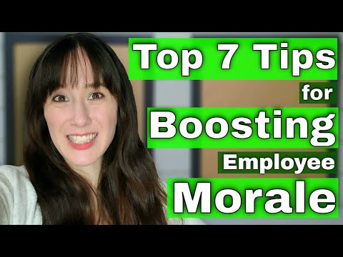 7 Tips on How to Improve Employee Morale FAST