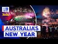 Celebrating New Year’s Eve around the country | 9 News Australia