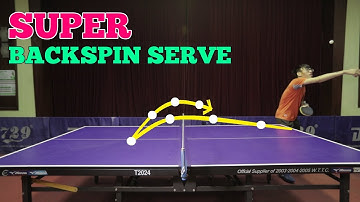 Learning Incredible Ghost Serve (Super Backspin) | MLFM Table Tennis Tutorial