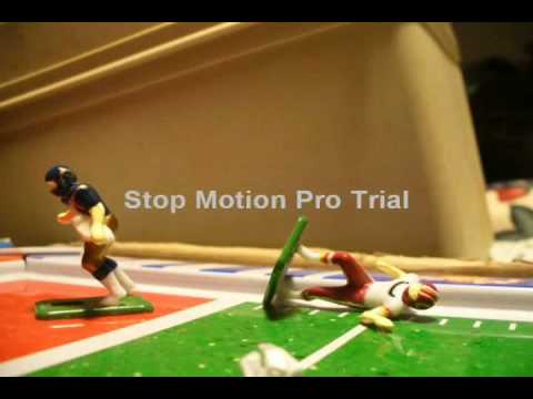 Epic Stop Motion Football Play