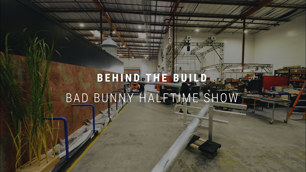 Behind the Build: Bad Bunny Halftime Show - YouTube