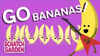 Go Bananas! | Camp Song | Scratch Garden Resimi