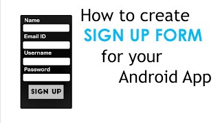 How to create a SIGN UP activity & show POPUP message - LOGIN PART 2 screenshot 5