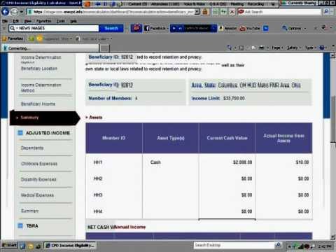 Using the Income Calculator to Determine Annual Income Webinar - 11/13/12