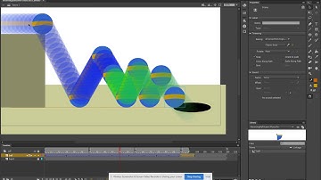 AnimateCC Bouncing Ball with Classic Motion Guide