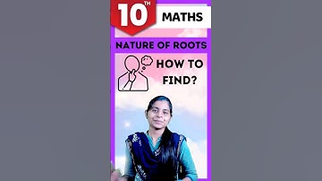10th Maths Nature of roots chapter-3 Quadratic equation #publicexam2024  #hundredmaths