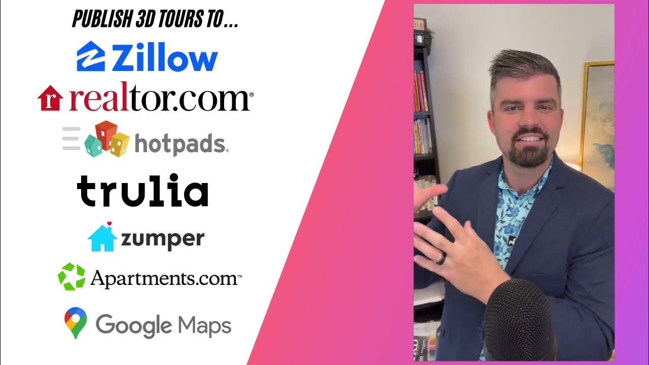 How To Add 3D Tours To Zillow, Trulia, HotPads, Realtor
