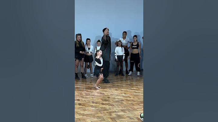 Mi alumna se olvidó de la coreo y así reacciono