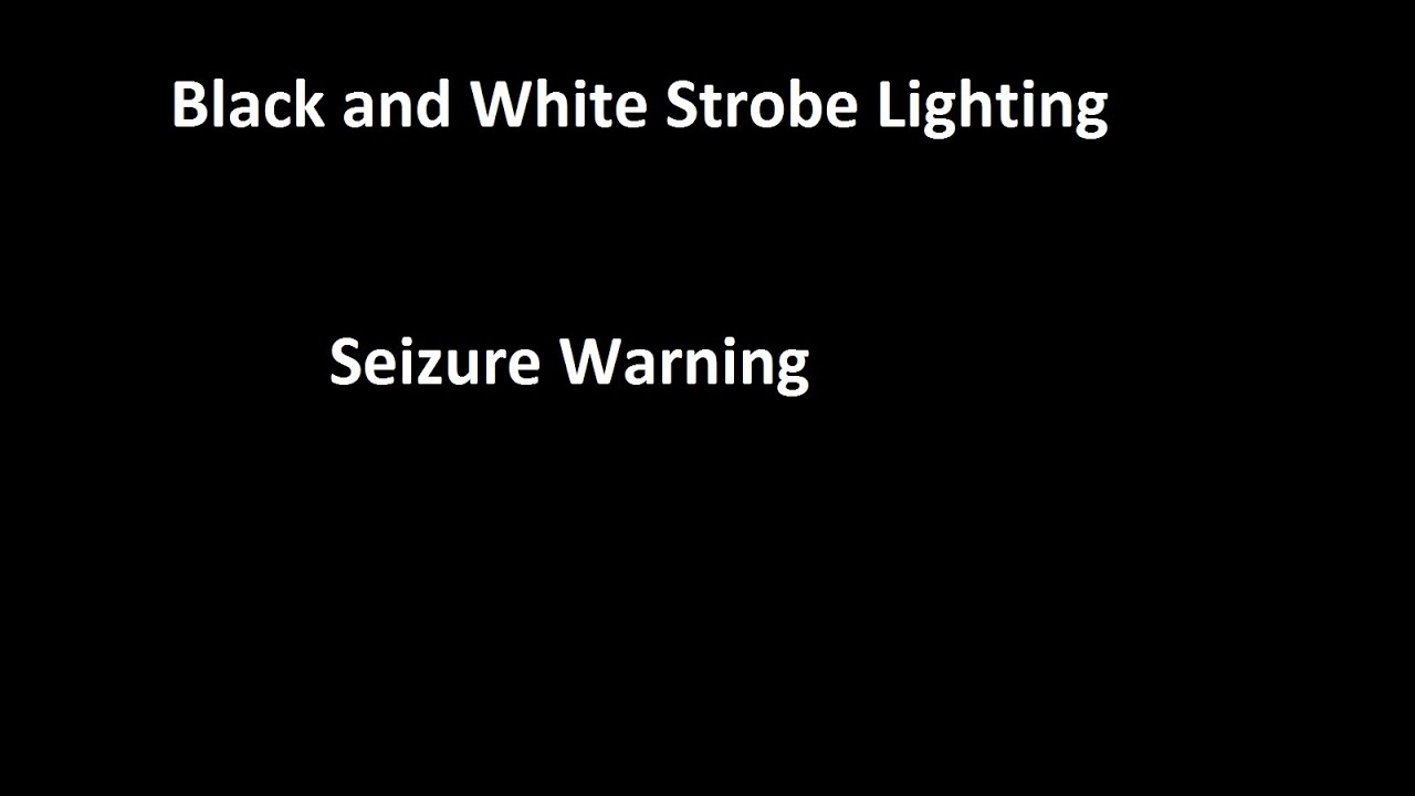 Black and white strobe light Clearance