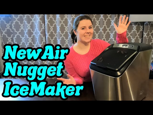 Newair Countertop Clear Ice Maker NIM045SS00 Review - ConservaMom