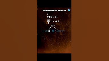 #shorts #odd #number #pythagoreantriplet #teachyousmart