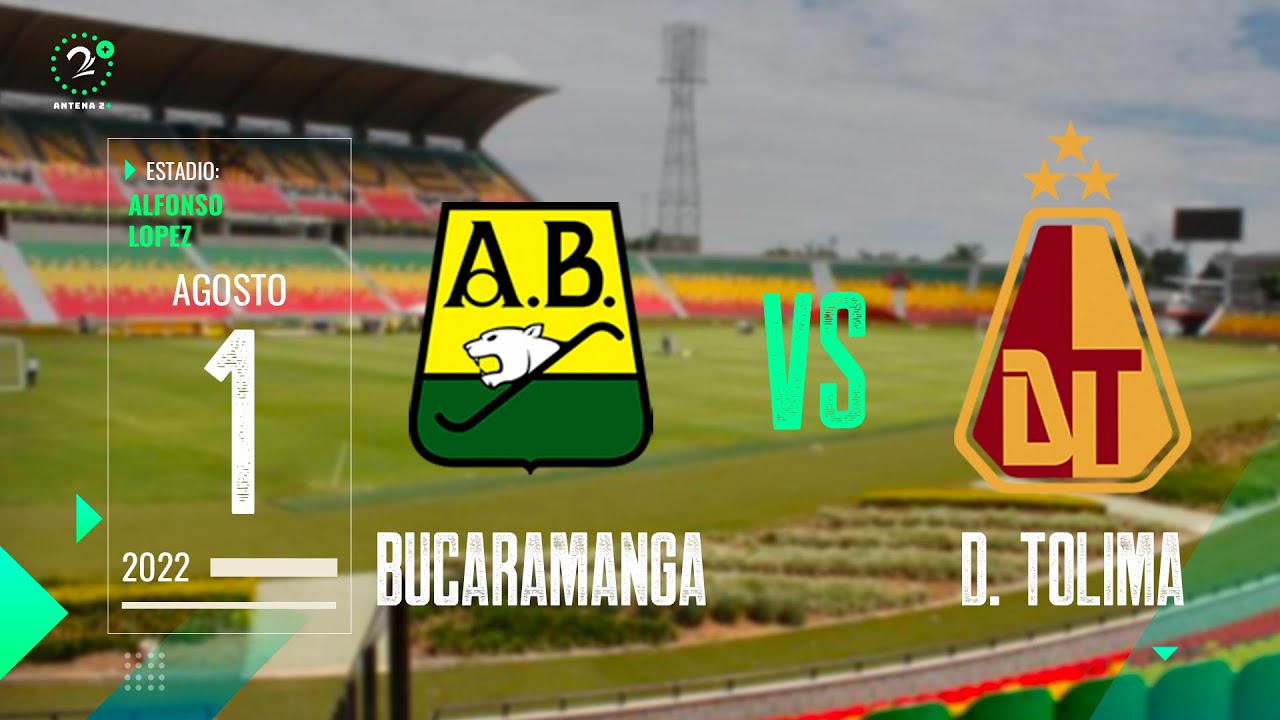 Atlético Bucaramanga Vs. Deportes Tolima EN VIVO YouTube